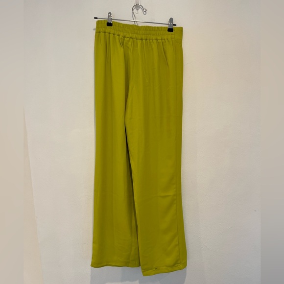 Haute Monde Women’s Green Wide Leg Pants Size Medium - Picture 8 of 8